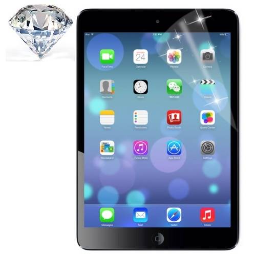 3x Displayschutzfolie SILBER DIAMANT GLITZER für iPad Air/ iPad Air 2 KLAR