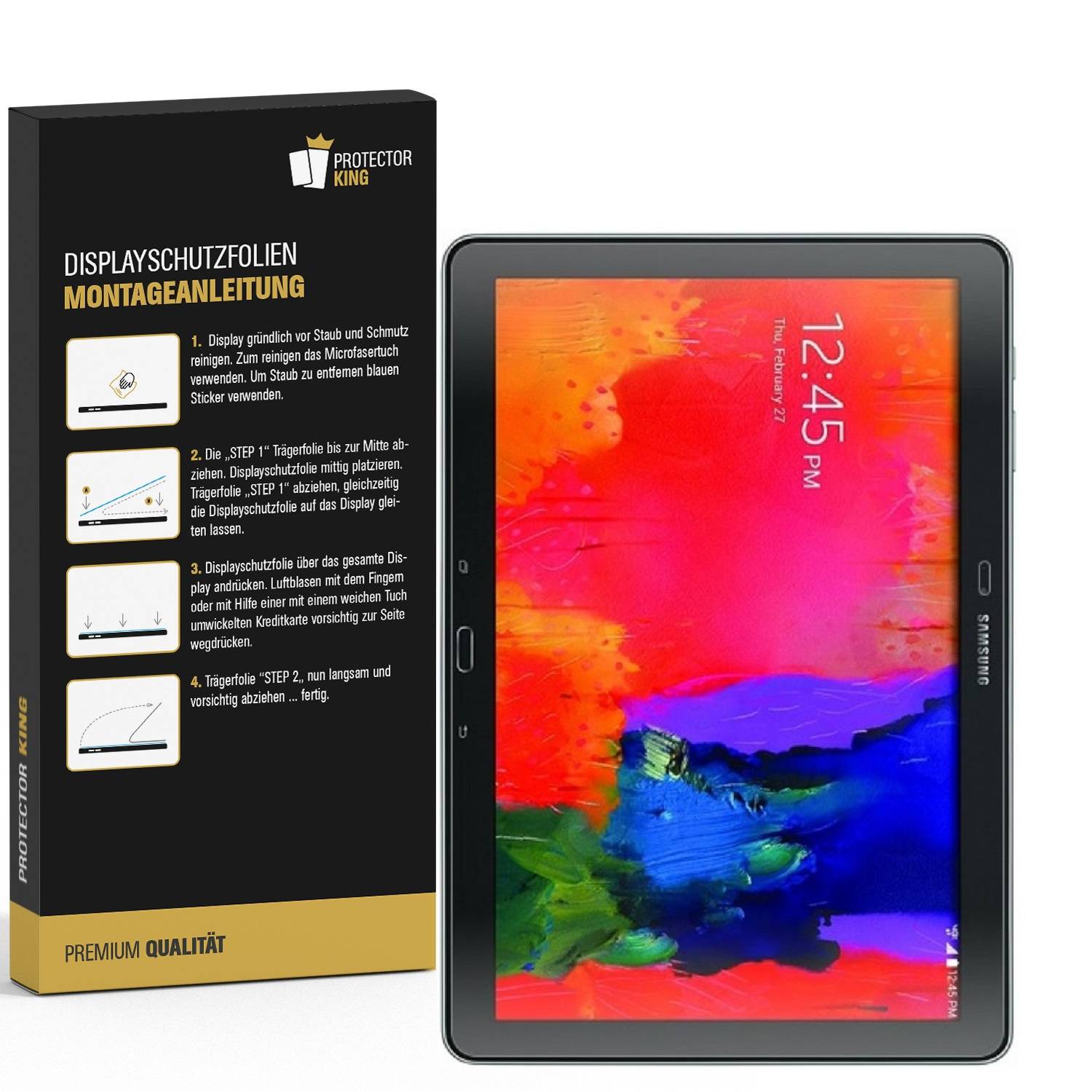 3x Displayschutzfolie für Samsung Galaxy Tab 4 10.1 ANTIREFLEX Displayfolie MATT