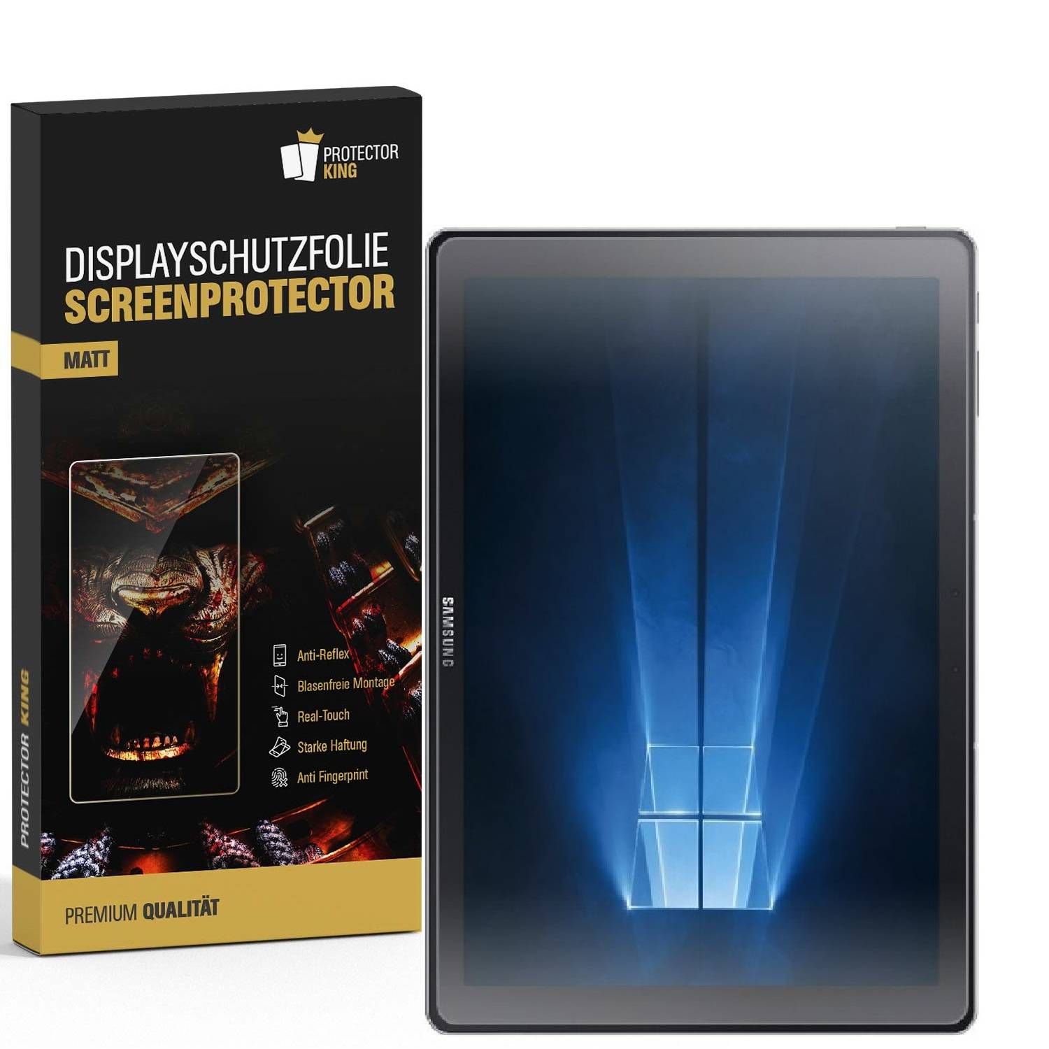 6x Displayfolie für Samsung Galaxy Tab Pro S Displayschutzfolie ANTI-REFLEX MATT
