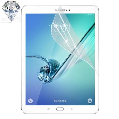 3x Displayschutzfolie für Samsung Galaxy Tab S2 9.7 silber Diamant Glitzer KLAR