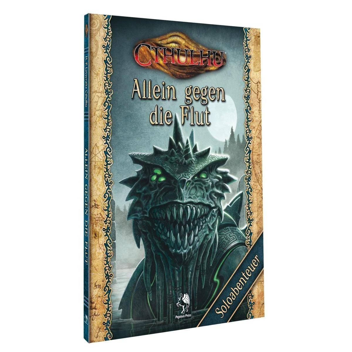 40102G - Cthulhu: Allein gegen die Flut (Softcover), 78 Seiten (DE-Ausgabe)