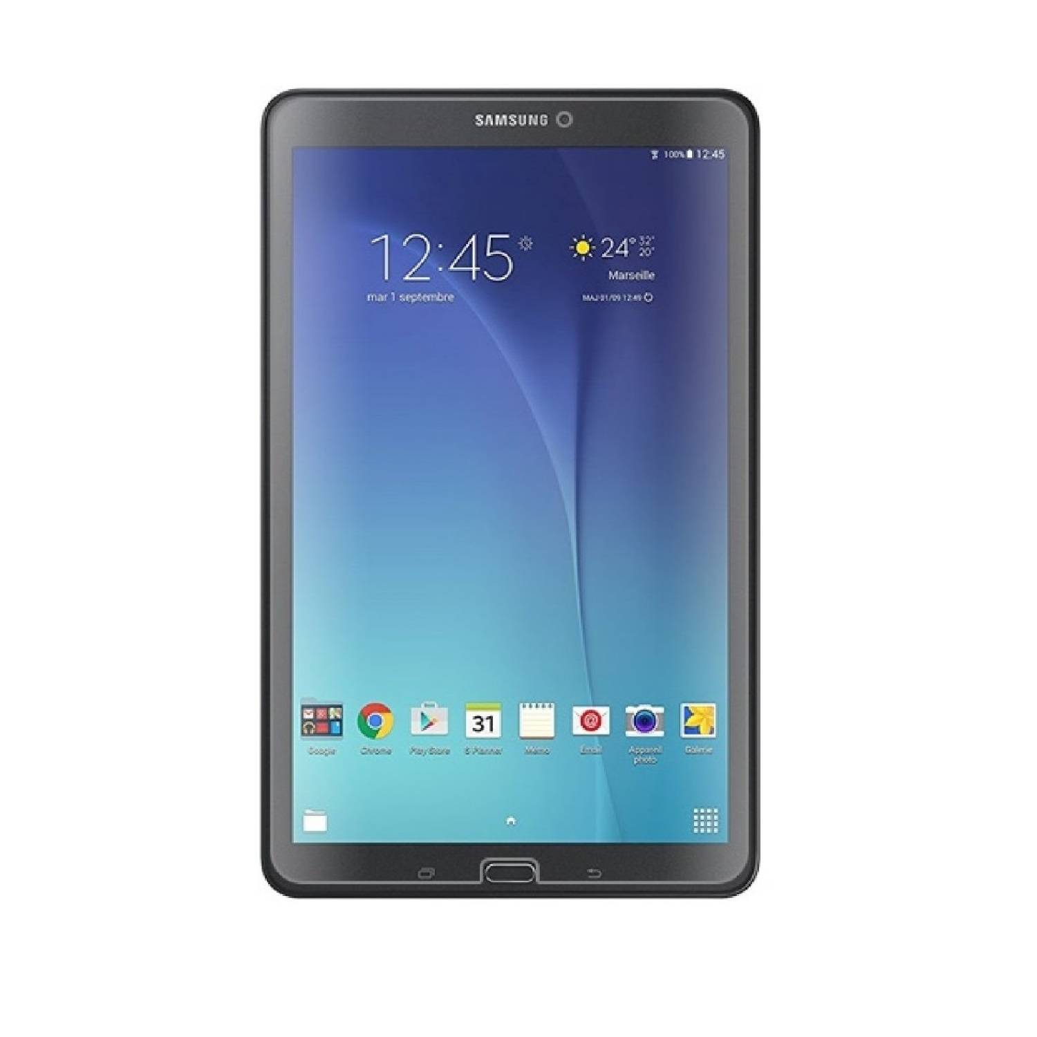 2x Panzerfolie für Samsung Galaxy Tab E 9.6 ANTI-SCHOCK Displayschutzfolie MATT