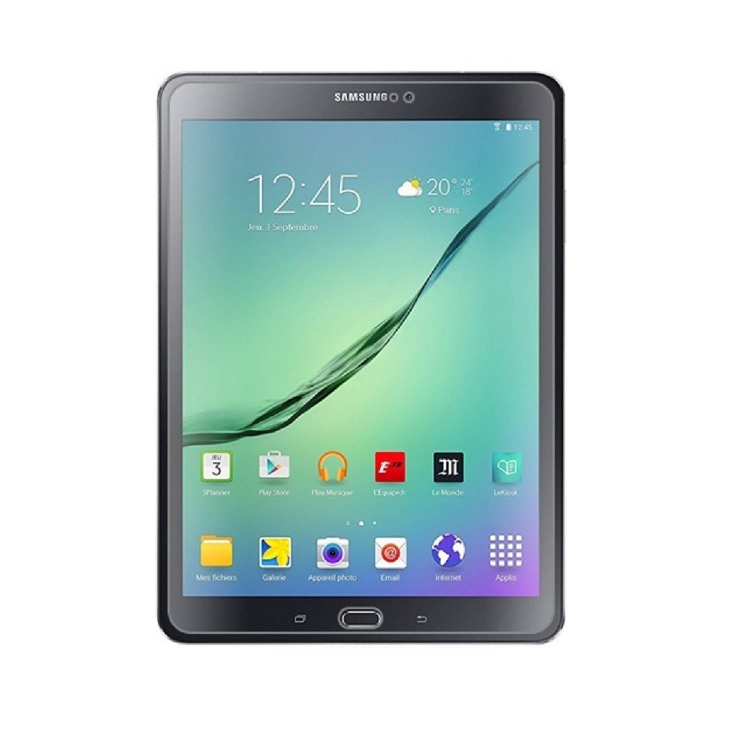 3x Panzerfolie für Samsung Galaxy Tab S2 9.7 ANTI-SCHOCK Displayschutzfolie MATT