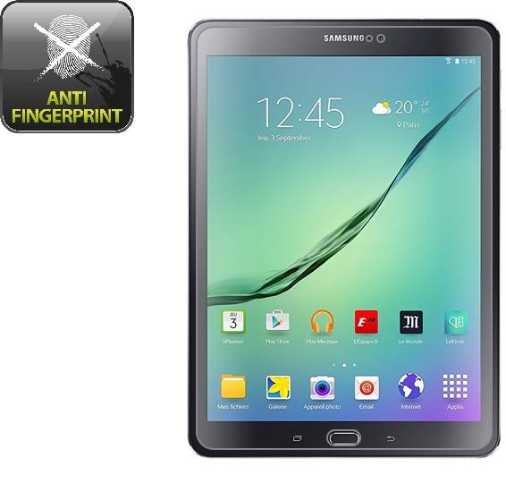 2x Displayschutzfolie für Samsung Galaxy Tab S3 9.7 ANTIREFLEX Displayfolie MATT