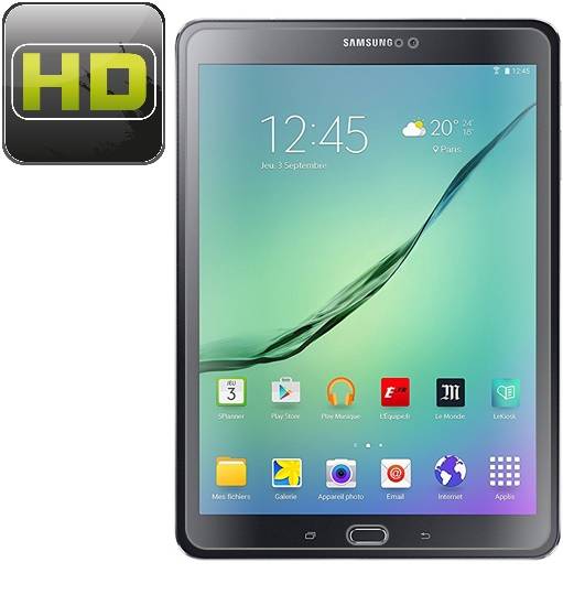 4x Displayfolie für Samsung Galaxy Tab S3 9.7 Folie Displayschutzfolie HD KLAR