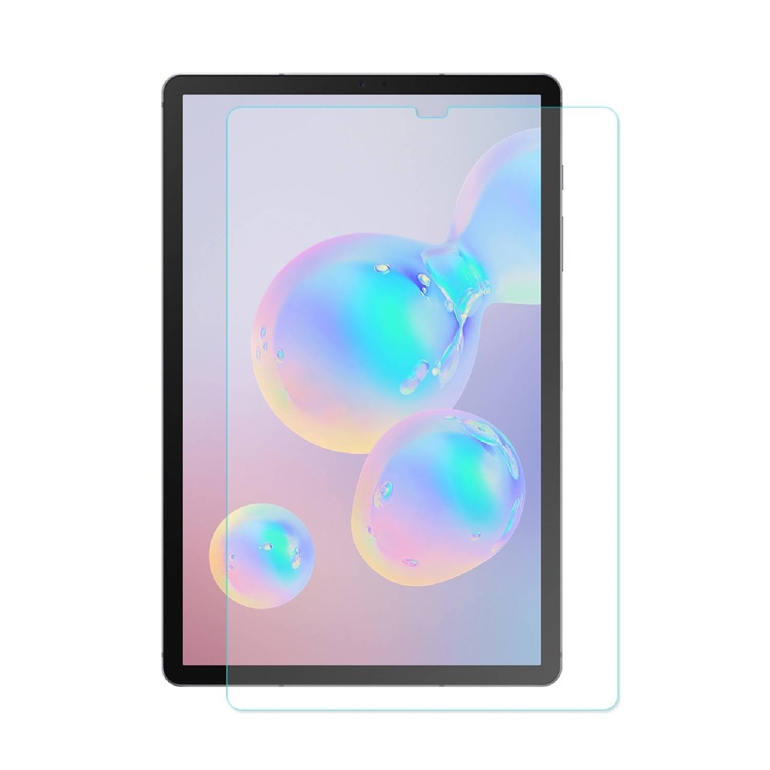 1x 9H Panzerglas für Samsung Galaxy Tab S6 Displayschutz Schutzglas Panzerfolie Schutzfolie Displayglas Hartglas echtes Tempered Sicherheitsglas