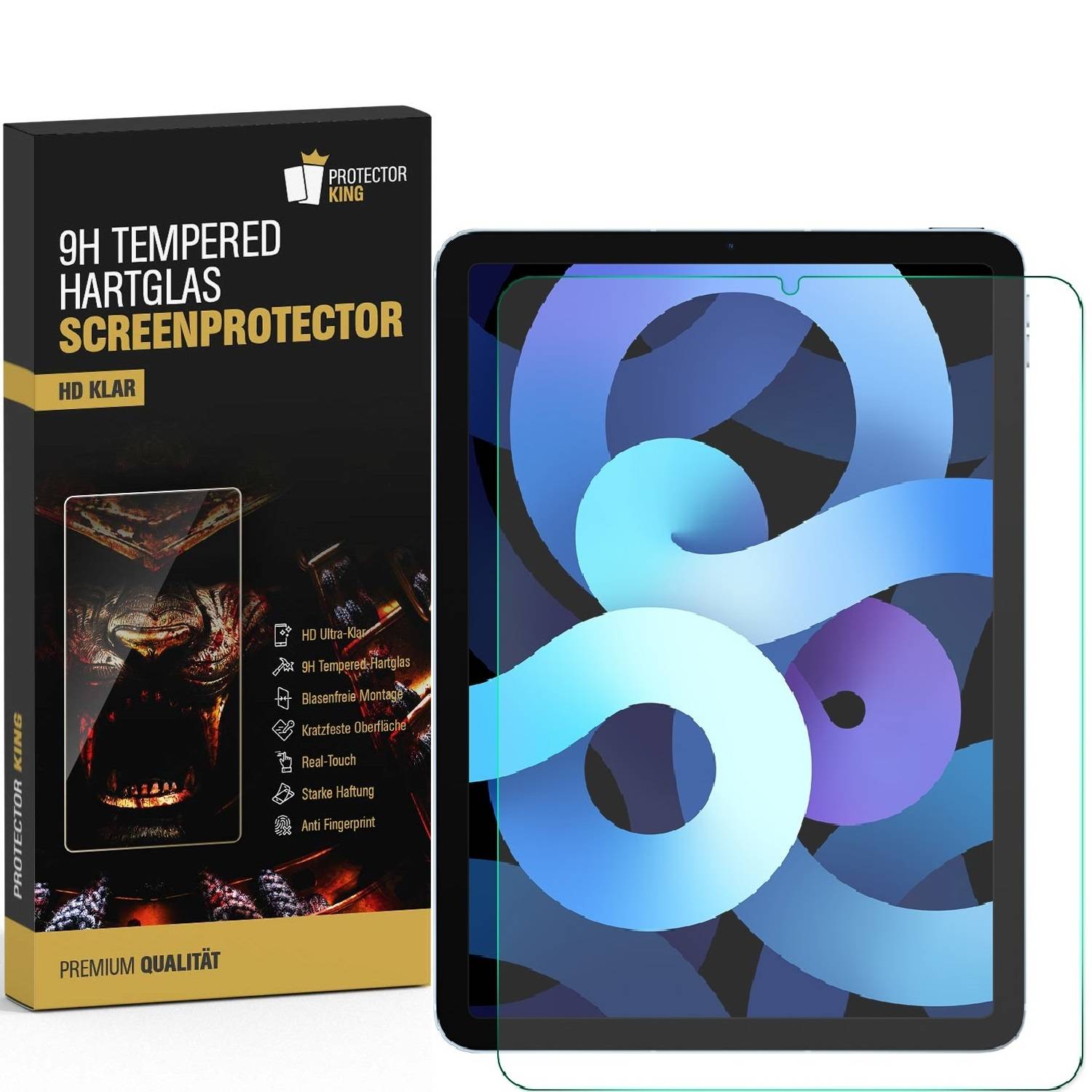 1x 9H Panzerglas für iPad Mini 6 8.3 HD KLAR Displayschutz Schutzglas Tempered Glass Screen-Protector