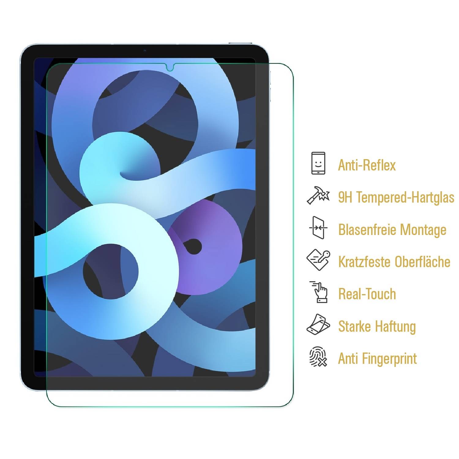 6x 9H Panzerglas für iPad Mini 6 8.3 Displayglas Schutzglas MATT ANTI-REFLEX ENTSPIEGELT Hartglas Tempered Glasfolie Sicherheitsglas Echtglas
