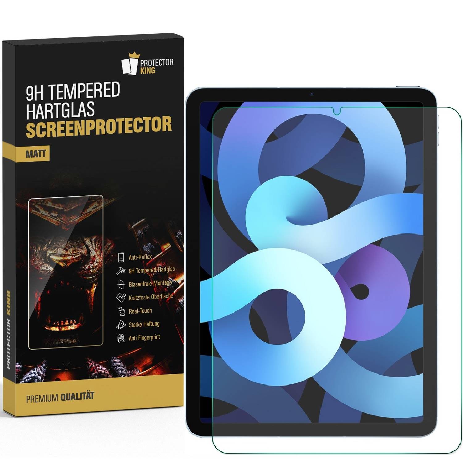 4x 9H Panzerglas für iPad Mini 6 8.3 Displayglas Schutzglas MATT ANTI-REFLEX ENTSPIEGELT Hartglas Tempered Glasfolie Sicherheitsglas Echtglas