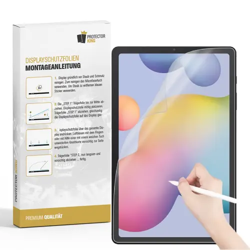 3x Paperfeel für Samsung Galaxy Tab S6 Lite Displayschutz Schreiben Malen Skizzieren ANTI-REFLEX MATT ENTSPIEGELT 3x Paperfeel für Samsung Galaxy Tab S6 Lite Displayschutz Schreiben Malen Skizzieren ANTI-REFLEX MATT ENTSPIEGELT