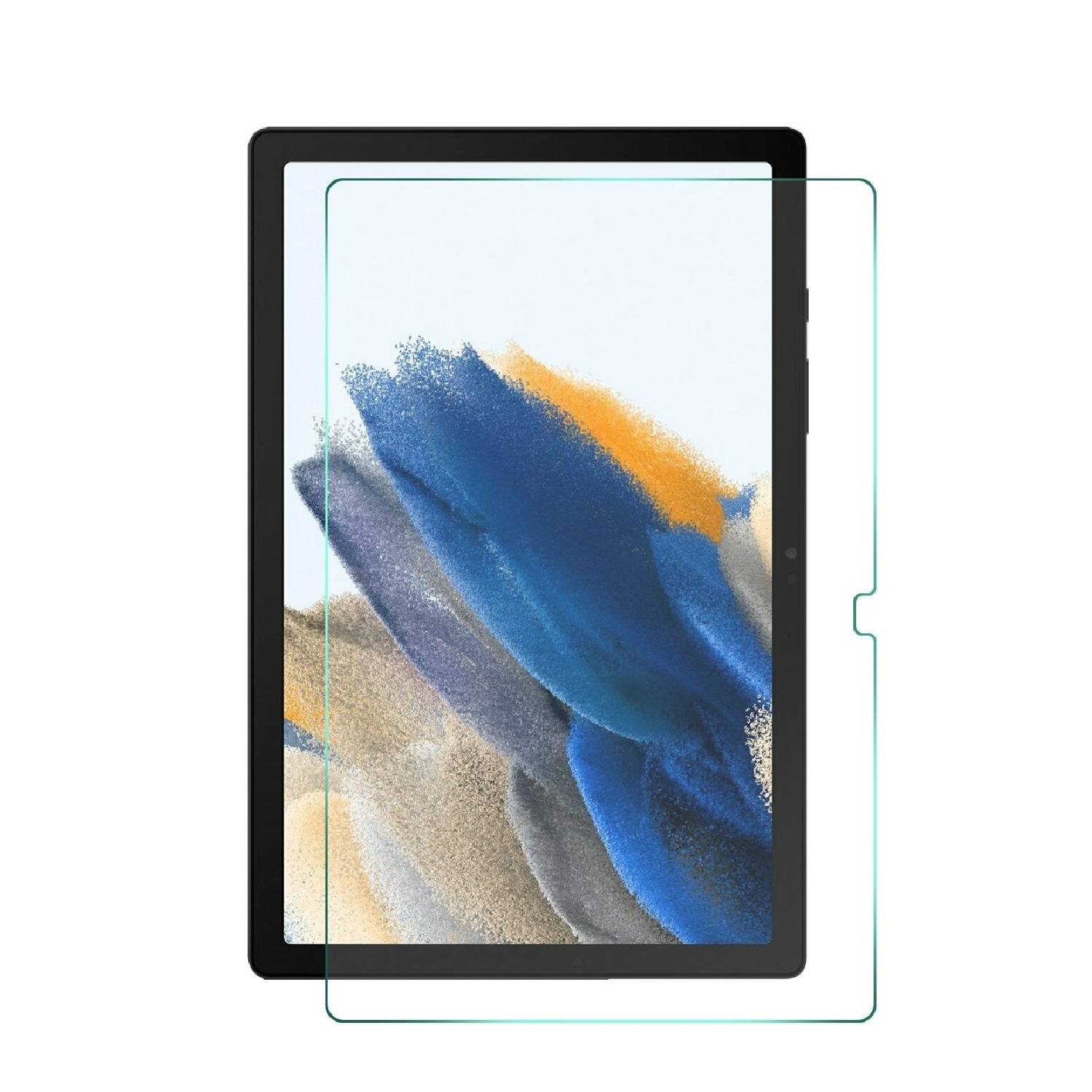 3x Panzerfolie für Samsung Galaxy Tab A8 10.5 2021 ANTI-SHOCK Displayschutz MATT Schutzfolie Displayfolie ENTSCHPIEGELT ANTI-REFLEX