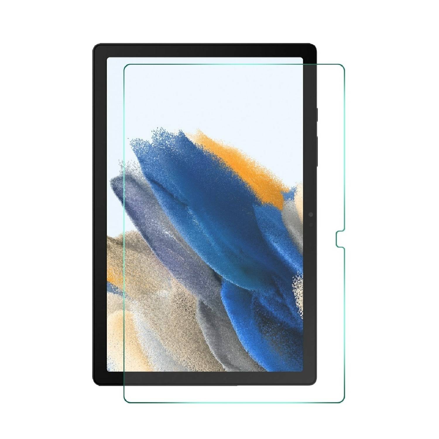 3x Panzerfolie für Samsung Galaxy Tab A8 10.5 2021 Displayschutz ANTI-SHOCK PET HD KLAR Schutzfolie Kunststoff
