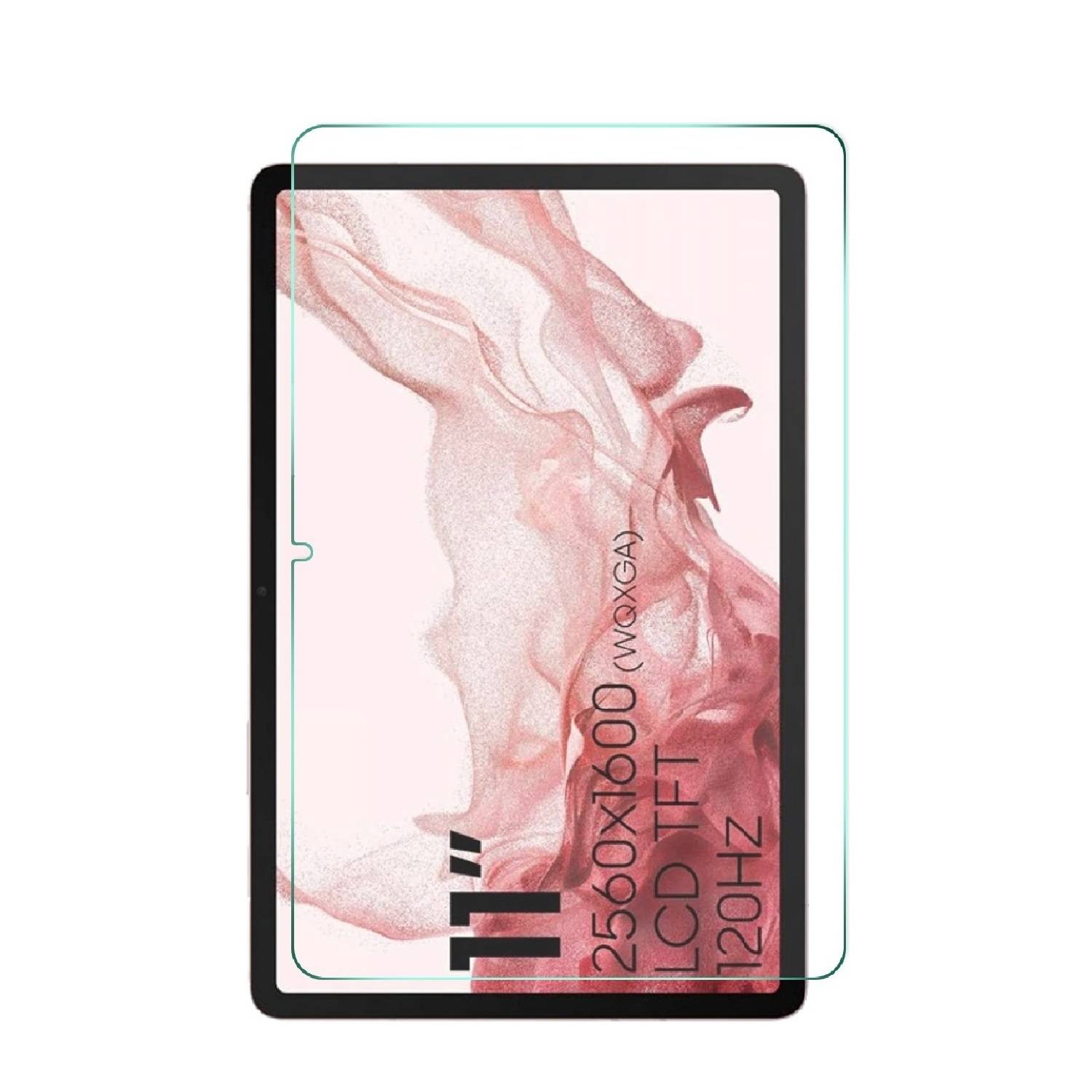 1x Echtes Tempered 9H Panzerhartglas für Samsung Galaxy Tab S9 3D KLAR Displayschutz Panzerglas Panzerglasfolie Schutzglas Panzerfolie Schutzfolie