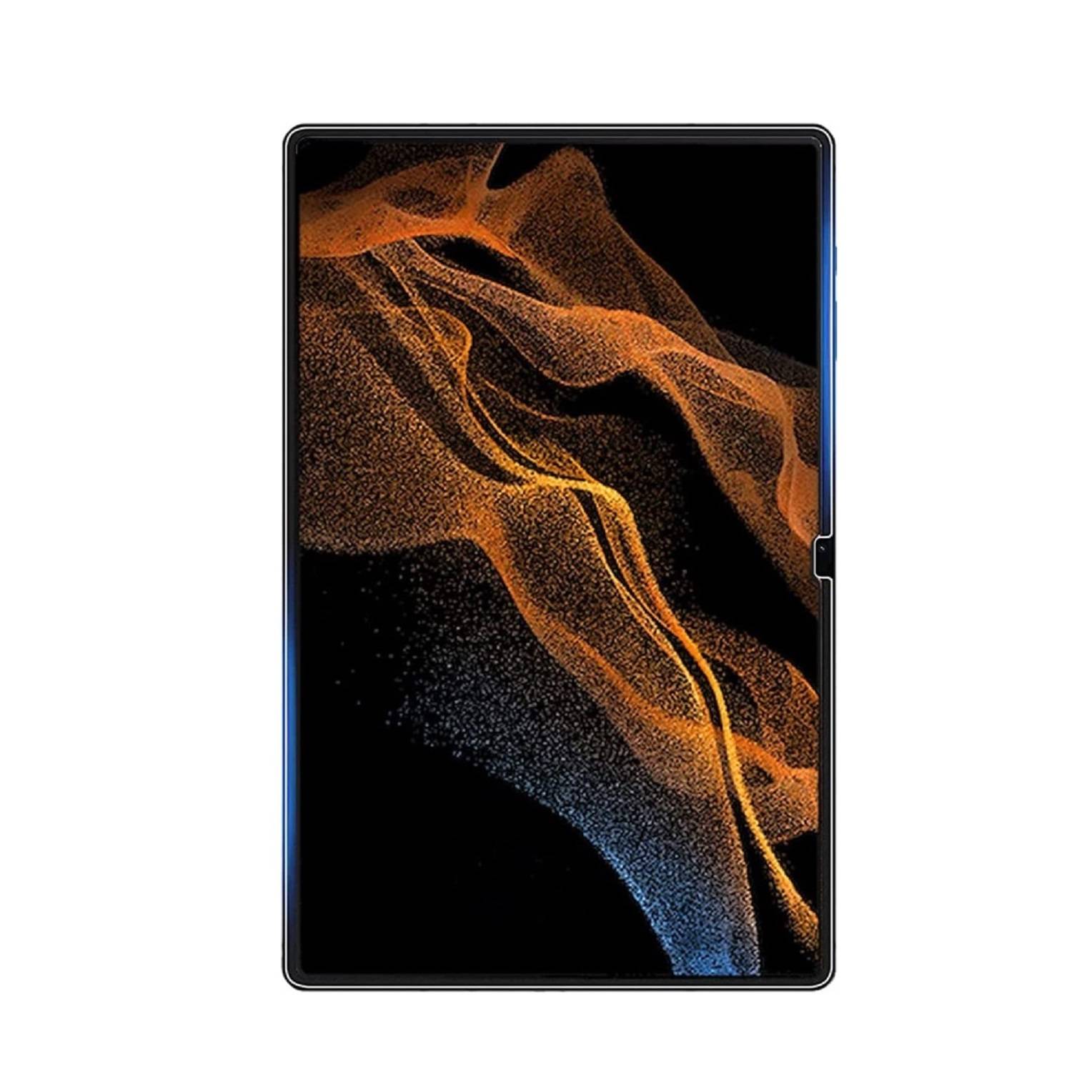 1x 9H Panzerglas für Samsung Galaxy Tab S8 Ultra Displayschutz Schutzglas Panzerfolie Schutzfolie Hartglas Displayglas Tempered Glasfolie