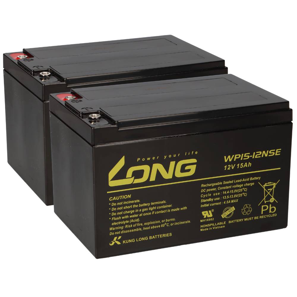 Kung Long WP15-12NSE Akku-Satz 24V 15Ah AGM M5 – E-Scooter &amp; E-Roller