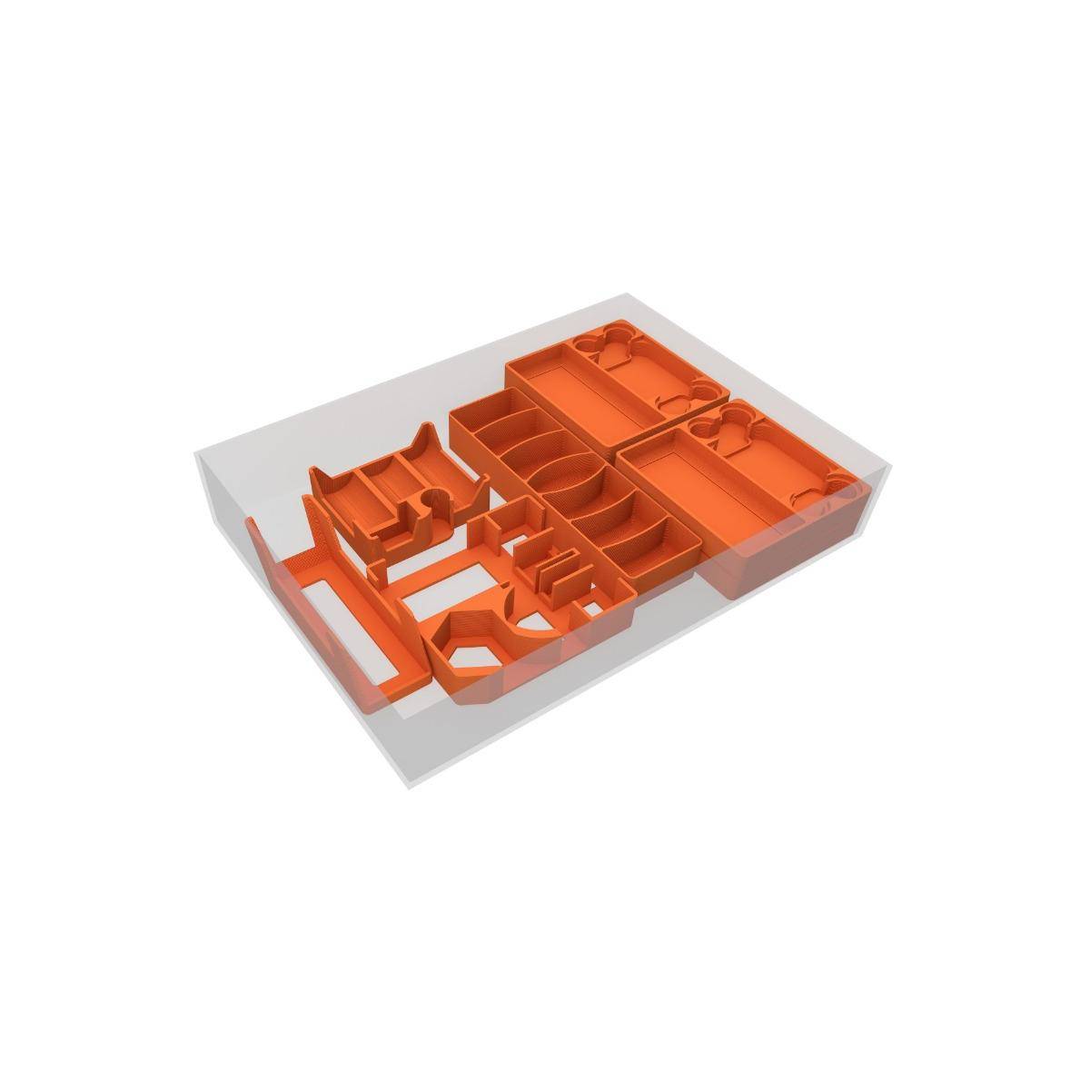 ORG016 - Organizer für Clans of Caledonia, Brettspielbox