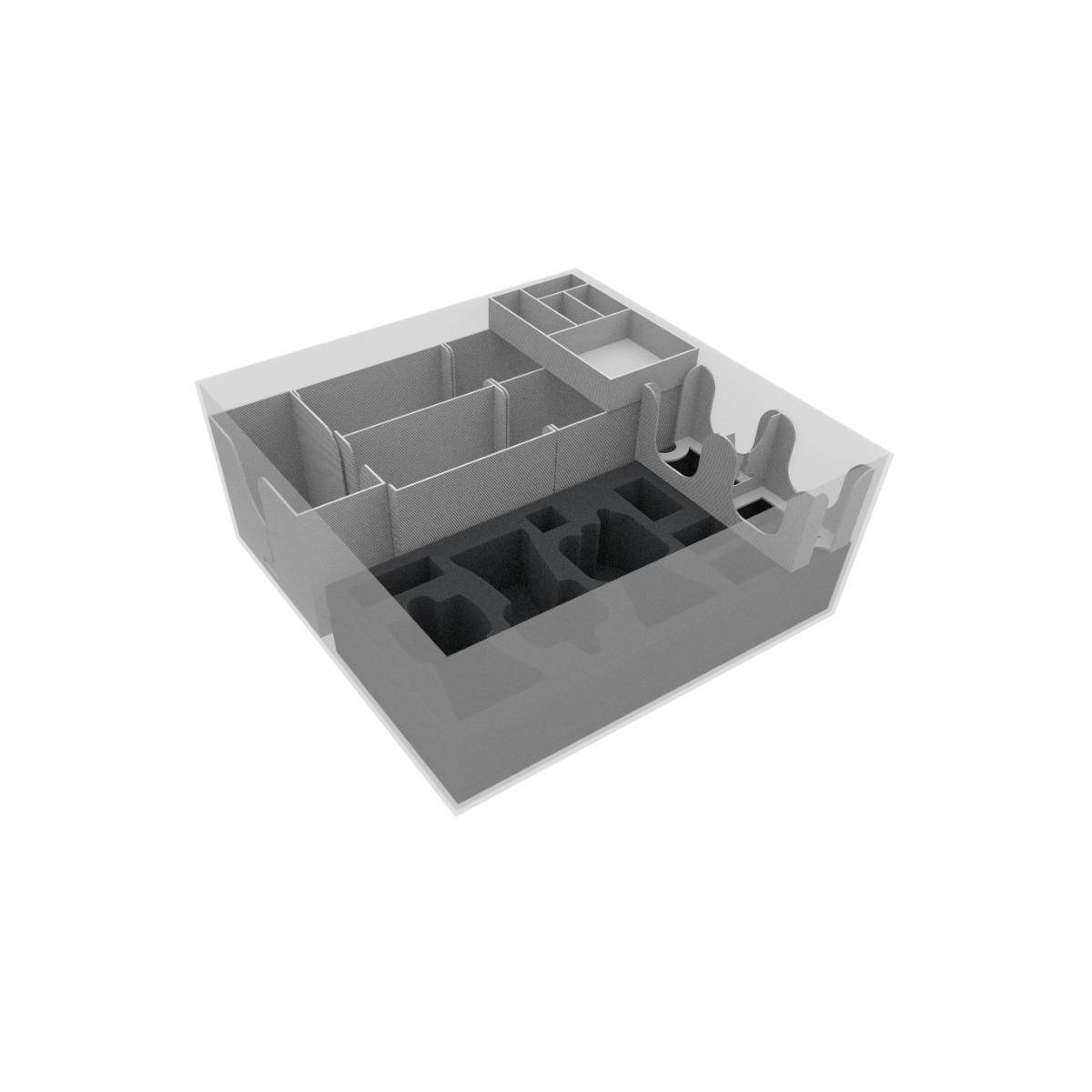 DK01SET - Organizer + Schaumstoff-Set für Tainted Grail: Der Niedergang Avalons, Grundspielbox
