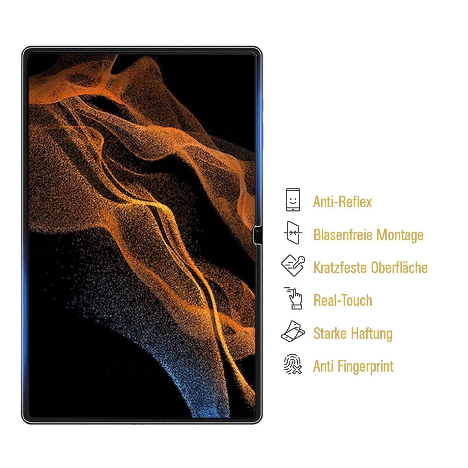 1x Panzerfolie für Samsung Galaxy Tab S8 Ultra ANTI-SHOCK Displayschutz Schutzfolie MATT /ENTSPIEGELT/ ANTI-REFLEX/ ANTI-KRATZ/ ANTI-STOß/ ANTI-BRUC