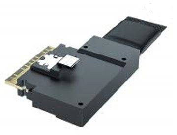 Supermicro Slimline x8 to 2x Slimline x4 76cm Cable