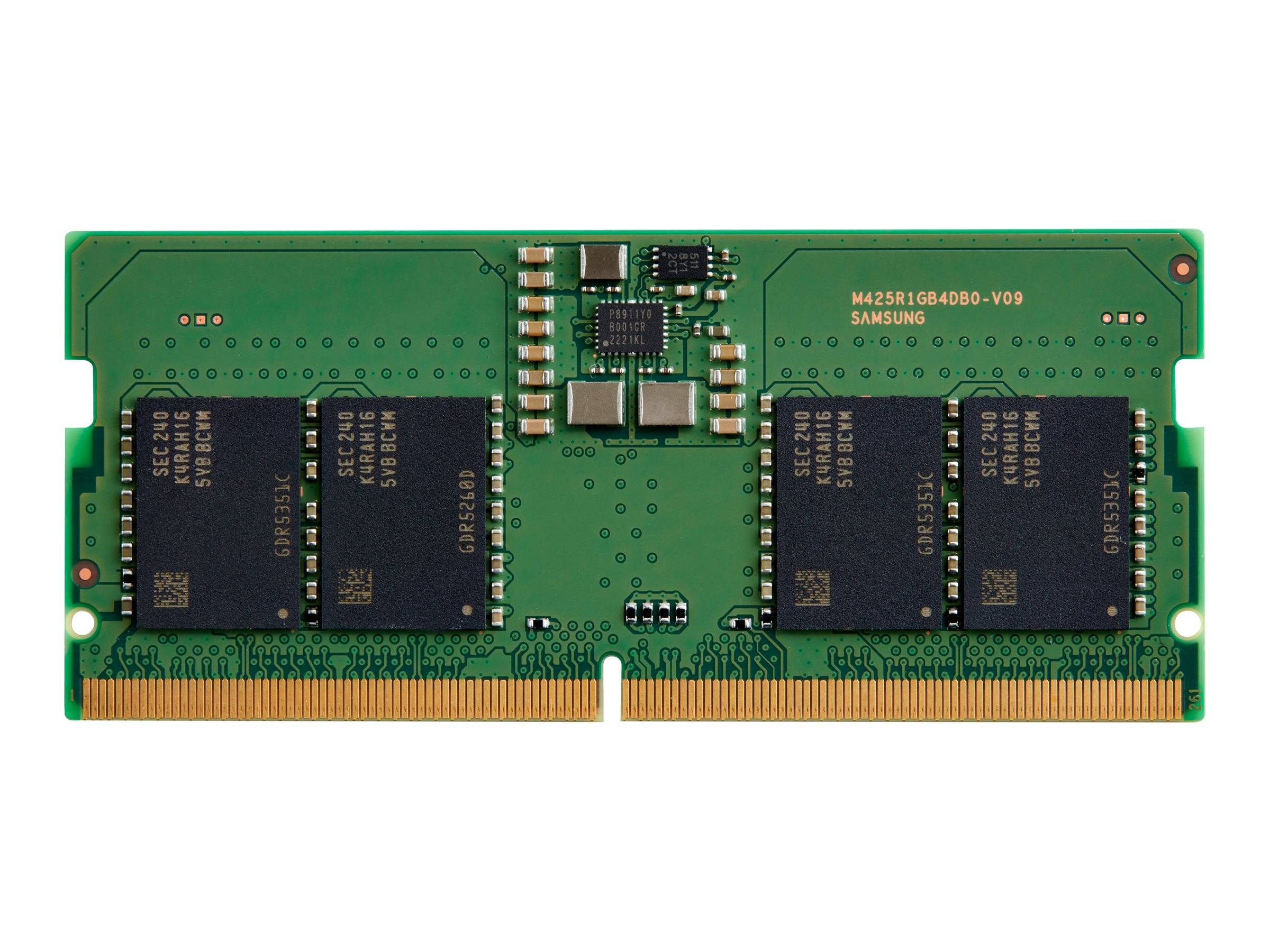HP - DDR5 - Modul - 8 GB - SO DIMM 262-PIN - 5600 MHz / PC5-44800