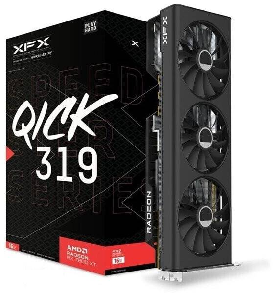 Radeon RX 7800 XT SPEEDSTER QICK319 CORE Gaming RDNA 3 GDDR6 3x DP 1x HDMI 2.1