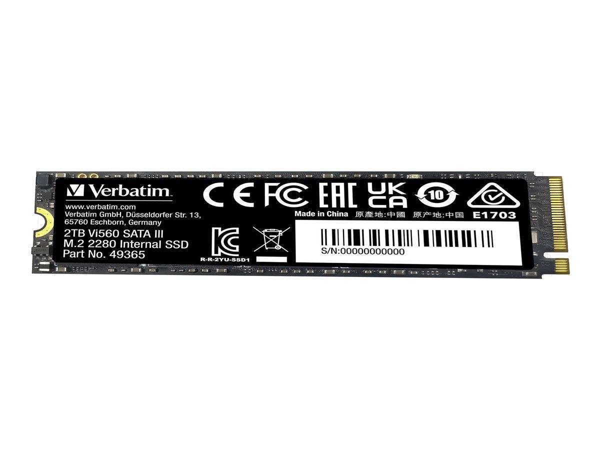Verbatim Vi560 - SSD - 2 TB - intern - M.2 2280