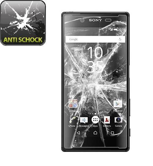 4x Panzerfolie für Sony Xperia Z5 ANTI-SCHOCK Displayschutzfolie HD ULTRA KLAR