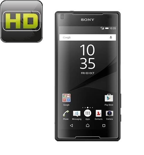 2x Displayschutzfoie für Sony Xperia Z5 Compact Displayfolie HD ULTRA KLAR