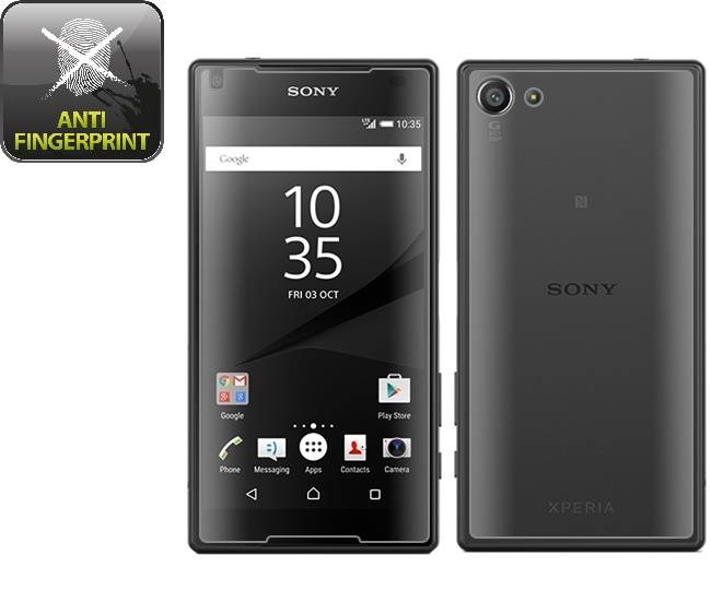 4x Displayschutzfoie für Sony Xperia Z5 Compact ANTI-REFLEX Displayfolie MATT FB
