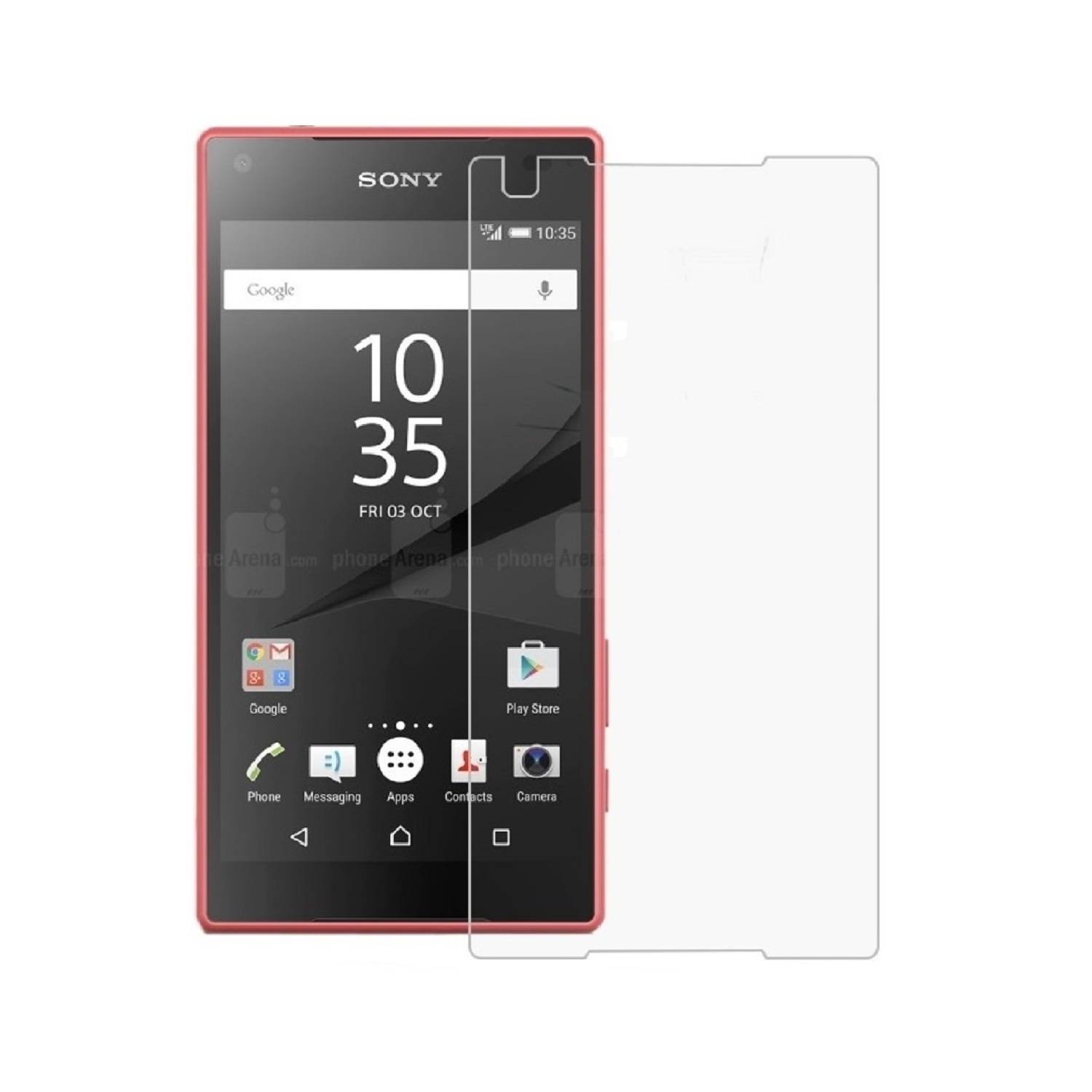 4x 9H Hartglas für Sony Xperia Z5 Compact Panzerfolie Displayschutz Schutzglas HD KLAR Panzerglas Schutzfolie Displayglas Glasfolie