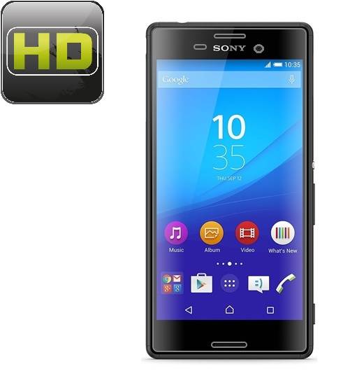 3x Displayfolie für Sony Xperia M2 Displayschutzfolie HD ULTRA KLAR