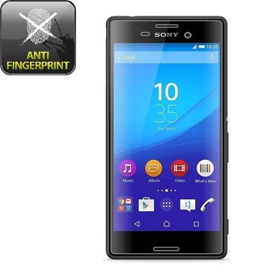 3x Displayfolie für Sony Xperia M4 Aqua ANTI-REFLEX Displayschutzfolie MATT
