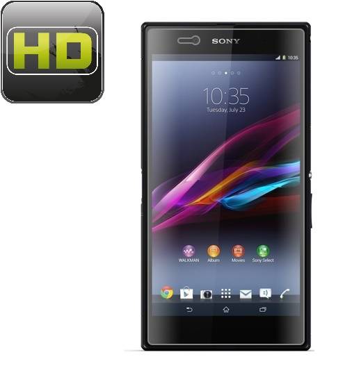 3x Displayschutzfolie für Sony Xperia Z Ultra Displayfolie Displayschutz HD KLAR