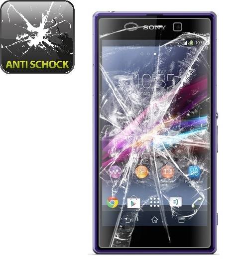 6x Panzerfolie für Sony Xperia Z1 ANTI-SCHOCK Displayschutzfolie HD ULTRA KLAR