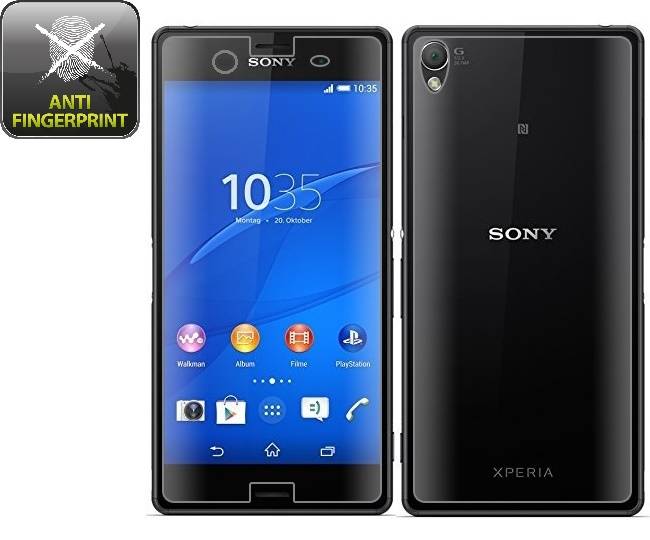 4x Displayfolie für Sony Xperia Z3 ANTI-REFLEX Displayschutzfolie MATT FB
