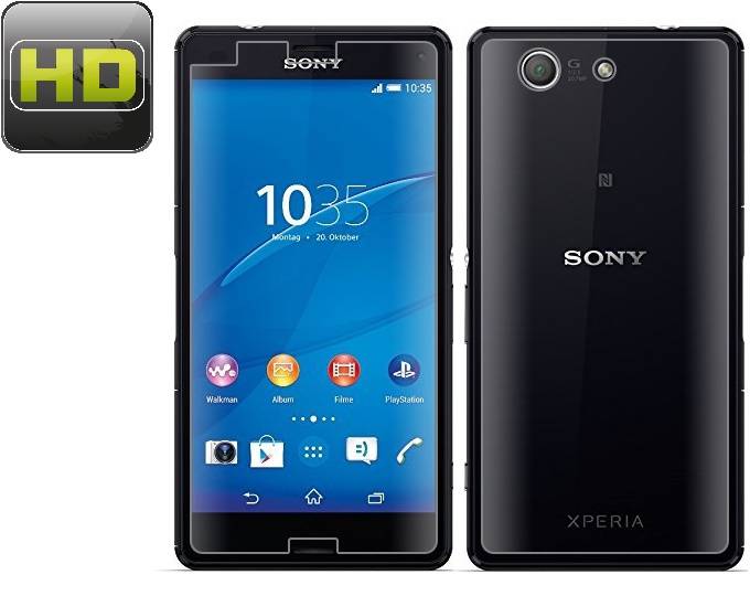 6x Displayschutzfolie für Sony Xperia Z3 Compact Displayfolie HD ULTRA KLAR FB