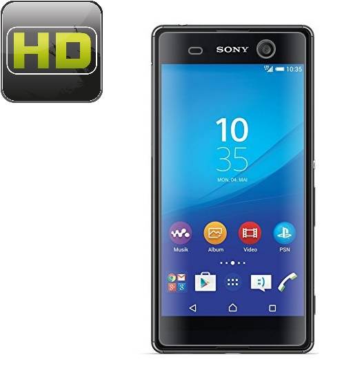 6x Displayfolie für Sony Xperia M5 Displayschutzfolie Displayschutz HD KLAR