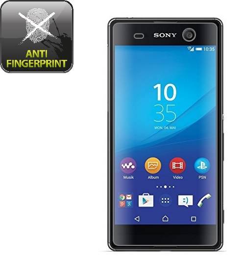 6x Displayfolie für Sony Xperia M5 ANTI-REFLEX Displayschutzfolie MATT