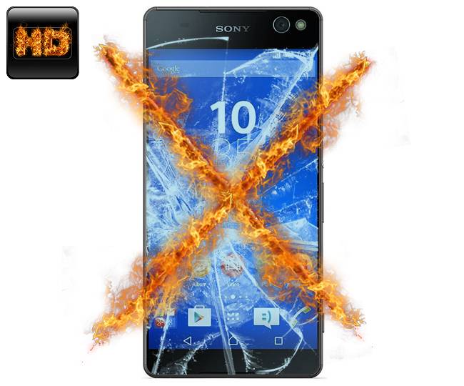 2x Panzerfolie für Sony Xperia C4 ANTI-SCHOCK Displayschutzfolie HD ULTRA KLAR