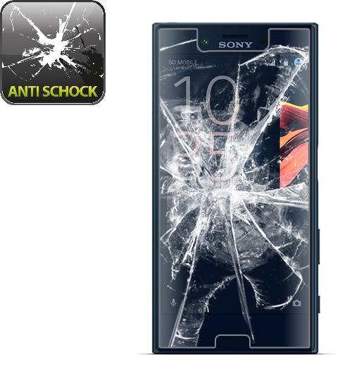 3x Panzerfolie für Sony Xperia XZ ANTI-SCHOCK Displayfolie Displayschutz HD KLAR