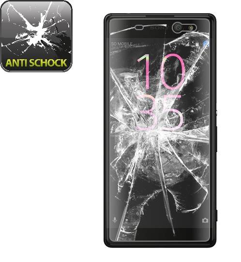 2x Panzerfolie für Sony Xperia XA Ultra ANTI-SCHOCK Displayschutzfolie MATT