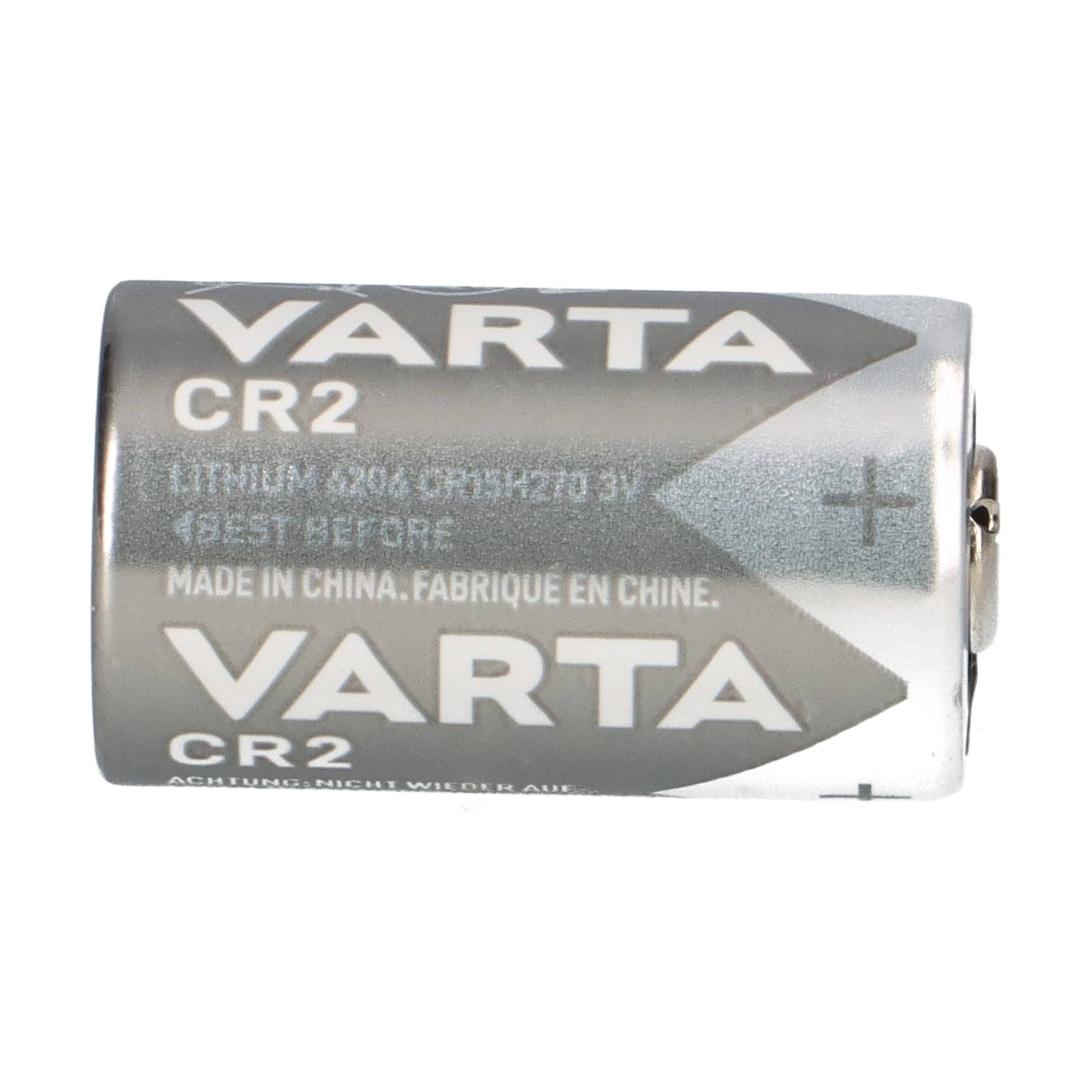 VARTA CR2 Lithium Batterie 3V 920mAh – für Snuza Hero MD/SE & Go! SE