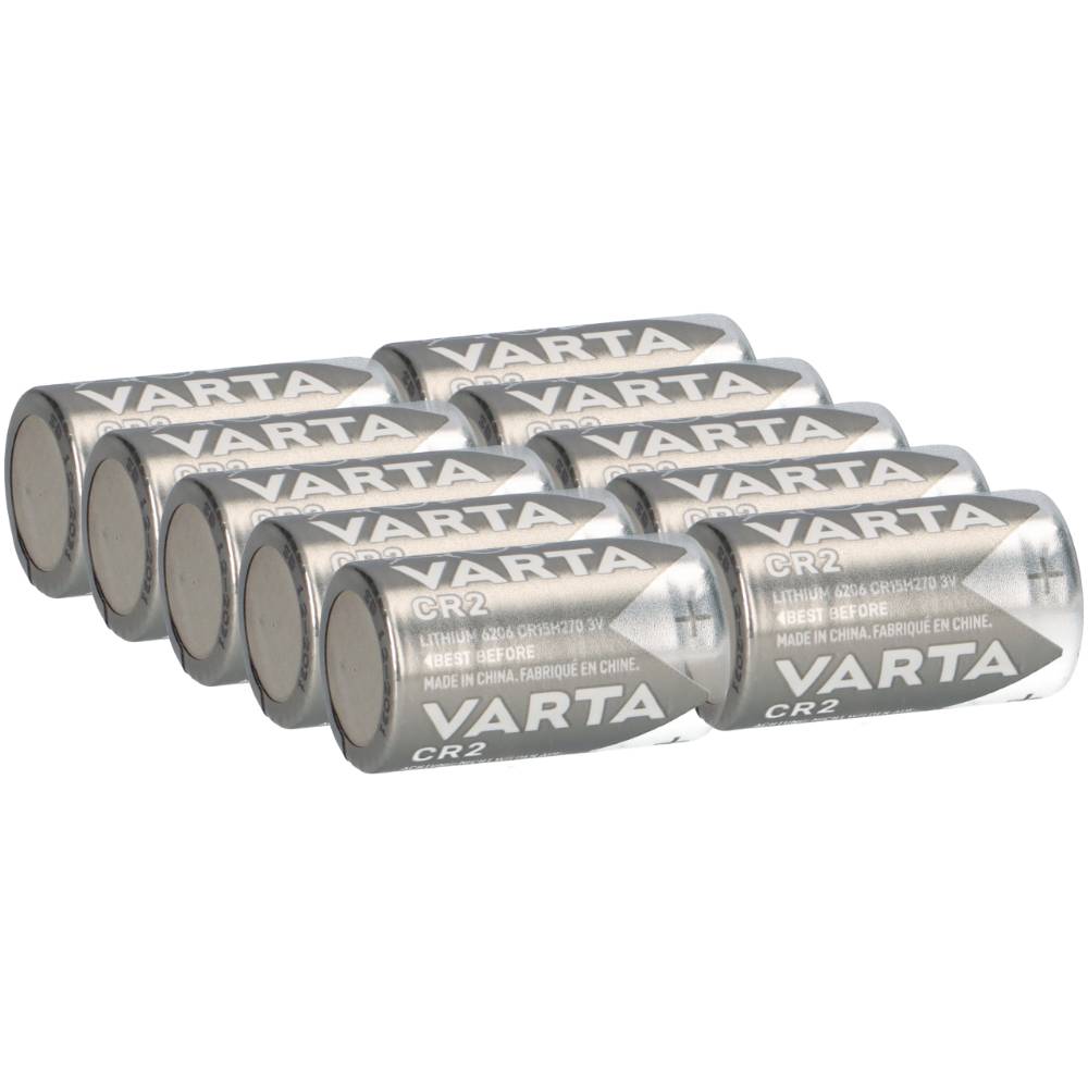 10x VARTA CR2 Lithium Batterie 3V 920mAh – CR15H270 – 10x 1er Blister