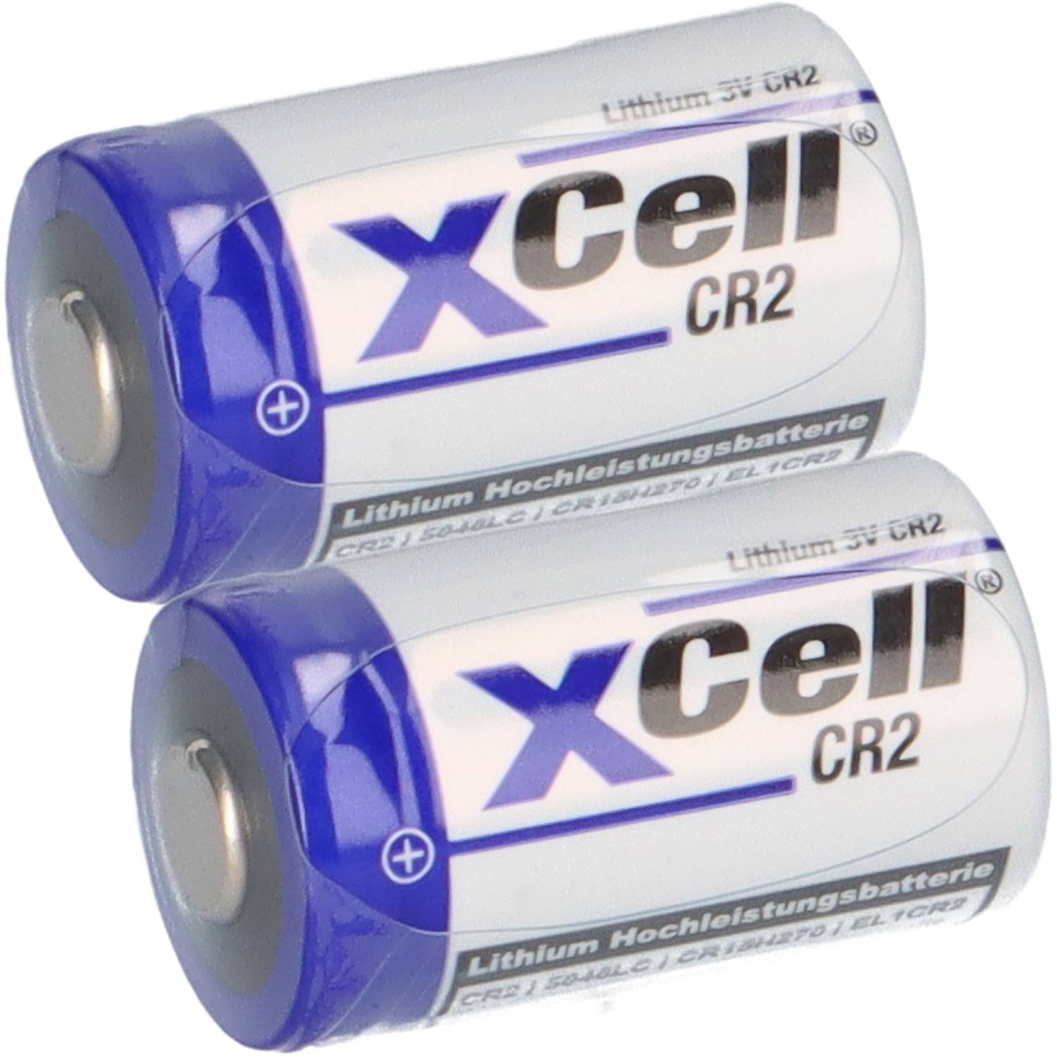 2x XCell CR2 Lithium Batterie 3V 850 mAh – CR15H270