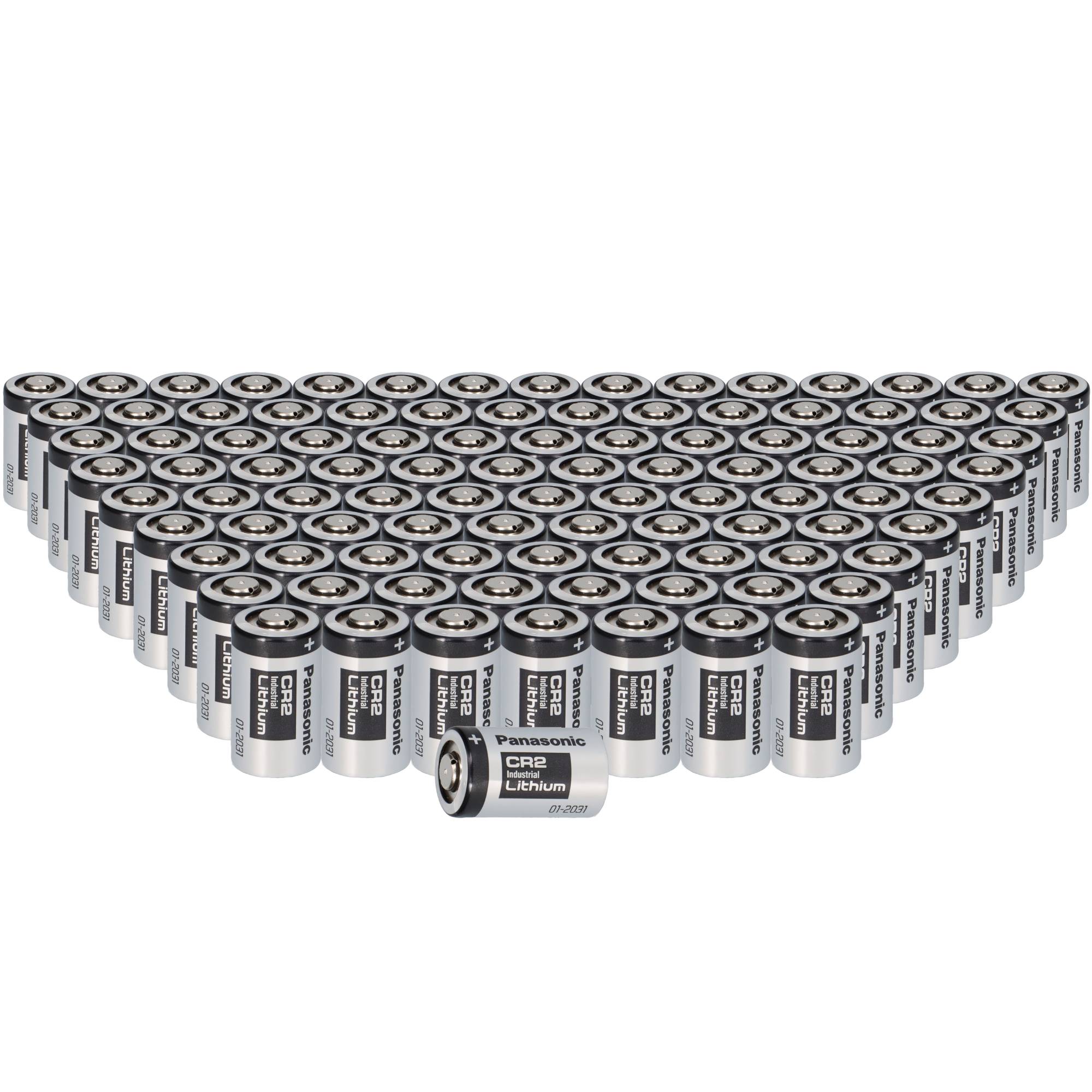100x Panasonic CR2 Lithium Batterie 3V 850mAh – CR15H270