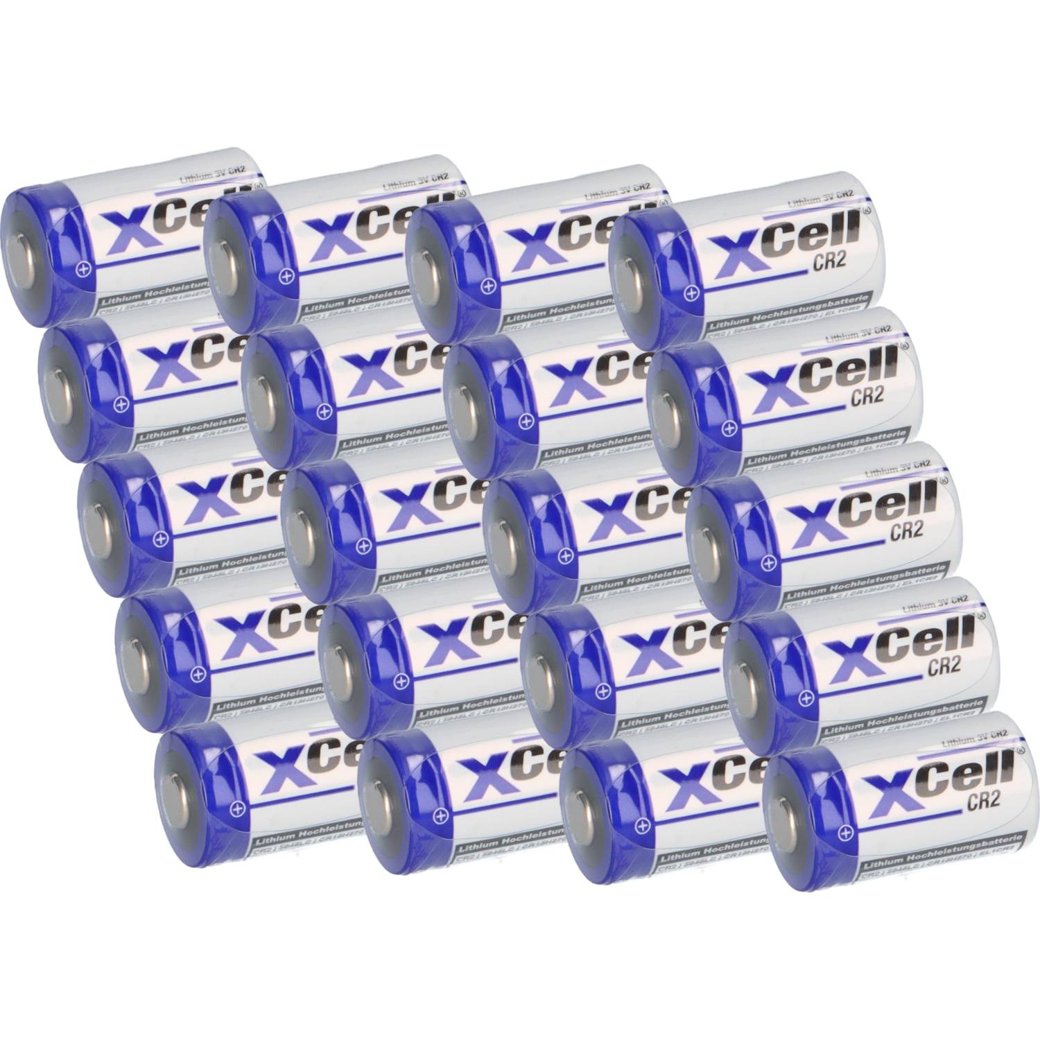 20x XCell CR2 Lithium Batterie 3V 850 mAh – CR15H270