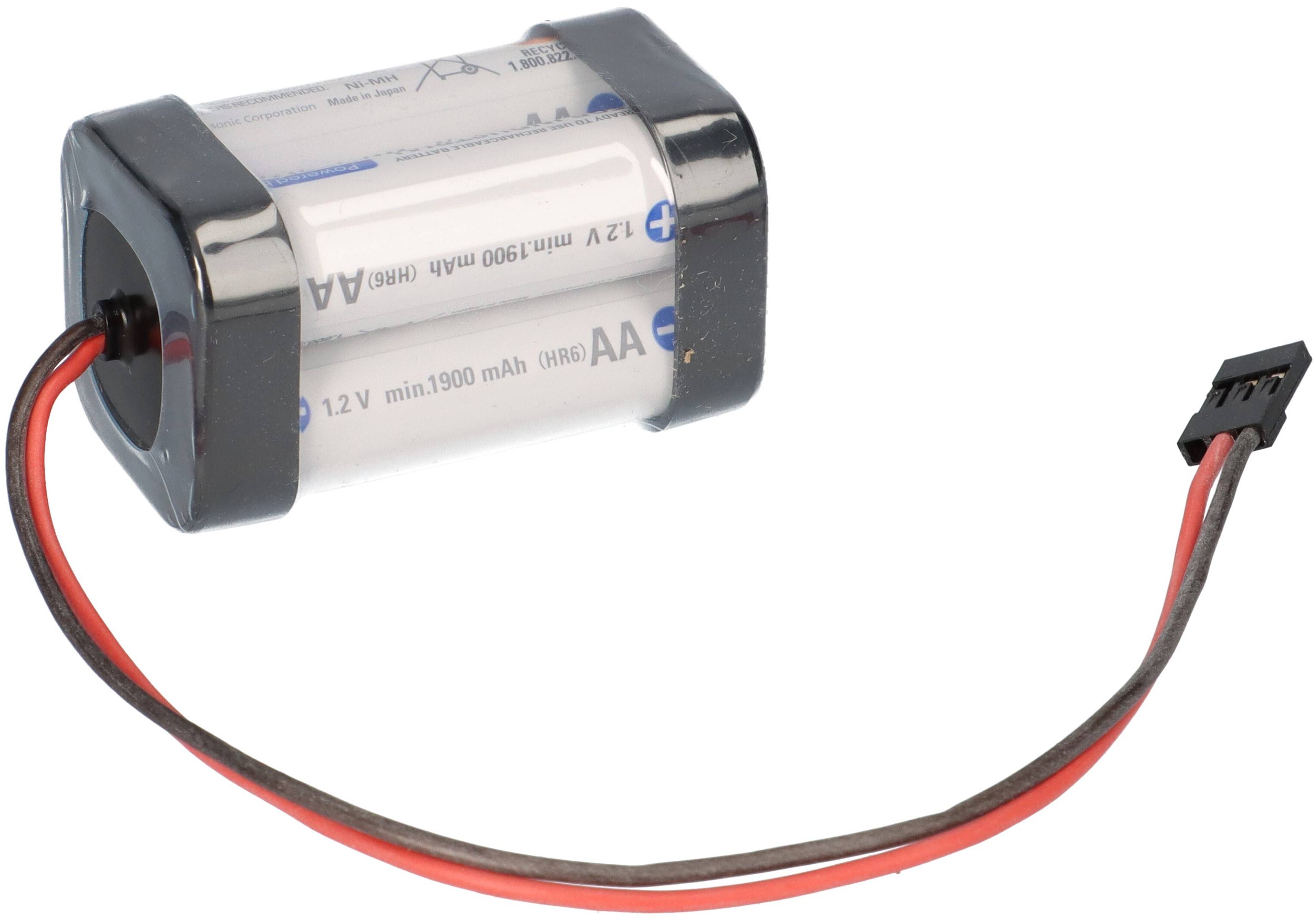 eneloop Akkupack 4,8V / 2000mAh - F2x2 passend für Graupner Zelle eneloop AA