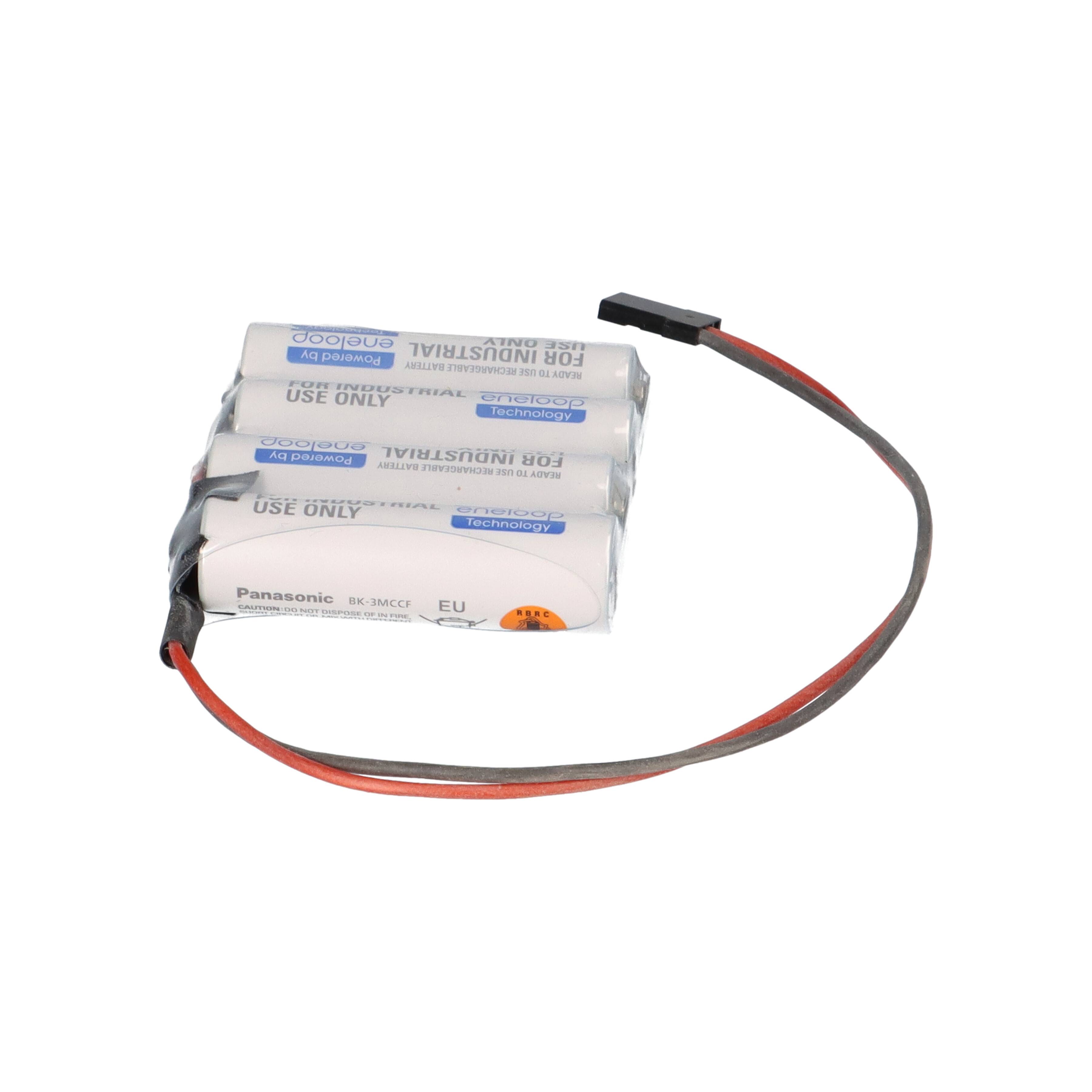 eneloop NiMH Akkupack 4,8V 2000mAh F1x4 – Graupner-Anschluss