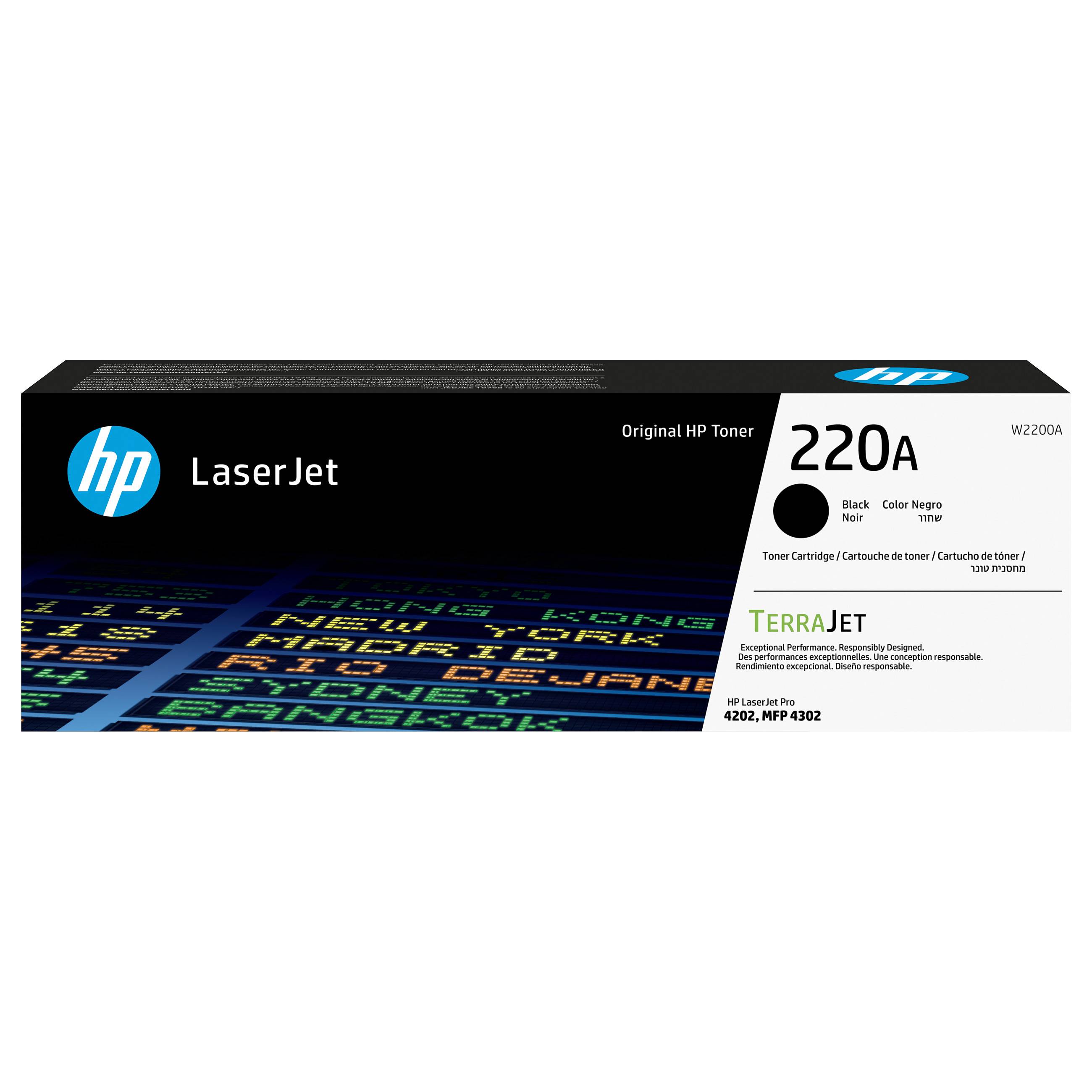 HP LaserJet 220A Tonerkartusche in Schwarz. Kompatibel mit HP-Modellen 4202 und 4302.