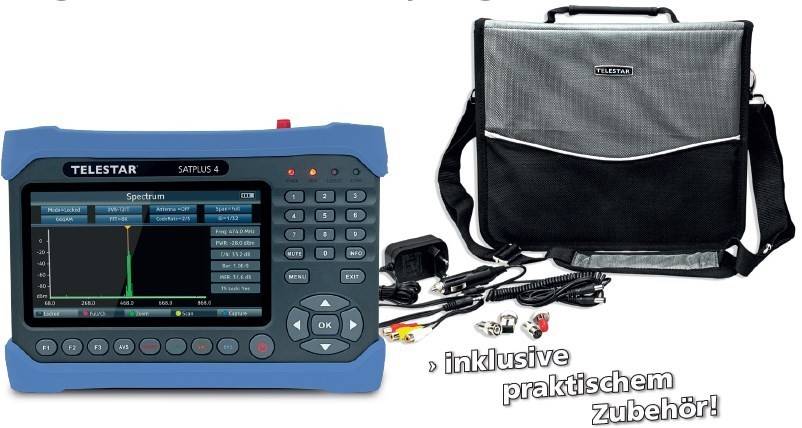Telestar Sat-Messempfänger SATPLUS4